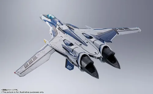 Vista 13 de TAMASHII NATIONS - Macross Frontier -VF-25 Messiah Valkyrie Worldwide Anniversary Bandai Spirits DX Chogokin Metal fundido coleccionable