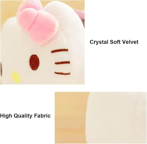 Vista 8 de Llavero de dibujos animados con colgante de muñeca linda clásica de peluche linda niña accesorios llavero colgante Rojo