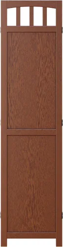 Vista 4 de Winsome Wood Biombo de madera plegable de 3 paneles