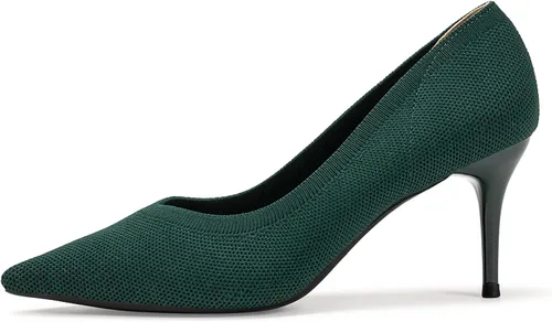 Vista 2 de Zapatos de tacón bajo con punta puntiaguda para mujer