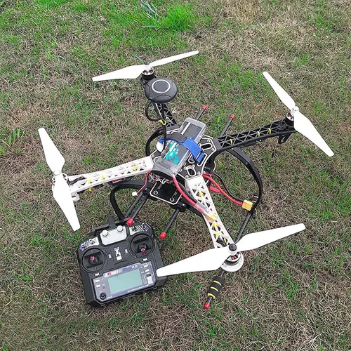 Vista 5 de Quadcopter FPV - Kit de marco de dron, kit de marco de dron, accesorio RC placa PCB integrada, 17.7 pulgadas para DJI F450 Quadcopter Kit de marco