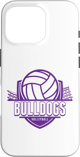 Vista 20 de Bulldogs Volleyball Back to School Spirit P Case for iPhone 17