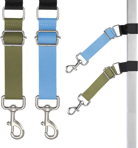 Vista 15 de Bucles ajustables de nylon para aseo de mascotas y perros, soga de sujeción para mesa de aseo, accesorios de extensión de brazo de mesa, correas