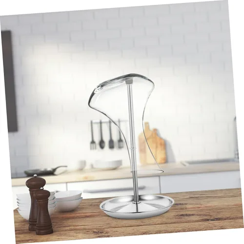 Vista 8 de Didiseaon Soporte para decantador, base de secado para decantador de vino, soporte a prueba de herrumbre para bar en casa