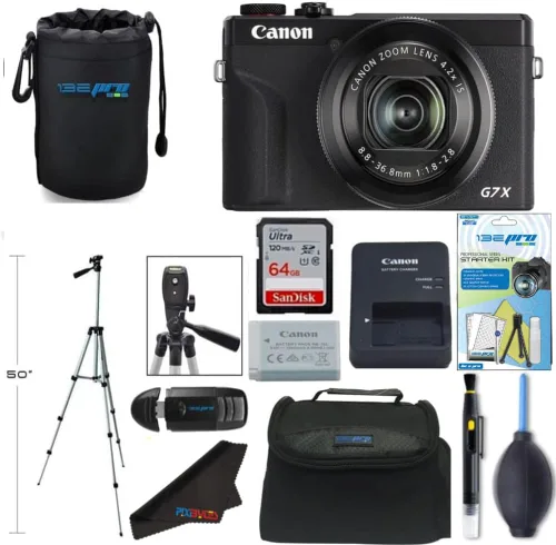 Vista 9 de Canon PowerShot G7 X Mark II (negro) (renovado)