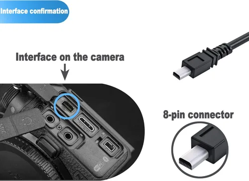Vista 2 de Cable USB compatible Nikon DSLR D3200 - UC-E6 USB