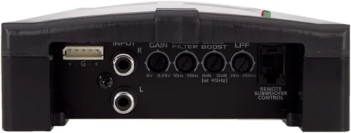 Vista 3 de Power Acoustik RZ1-2300D 2300W Clase D Monoblock Amplificador, Negro