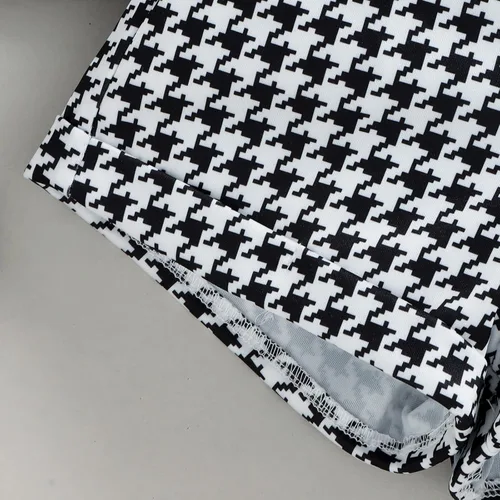 Vista 119 de TheFound Trajes de verano para niñas pequeñas, sin mangas, de punto acanalado, halter, pantalones cortos, ropa para recién nacidos, conjunto de 3