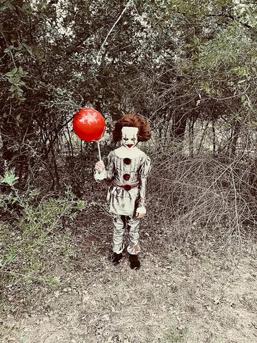 Vista 4 de Disfraz de payaso para Halloween