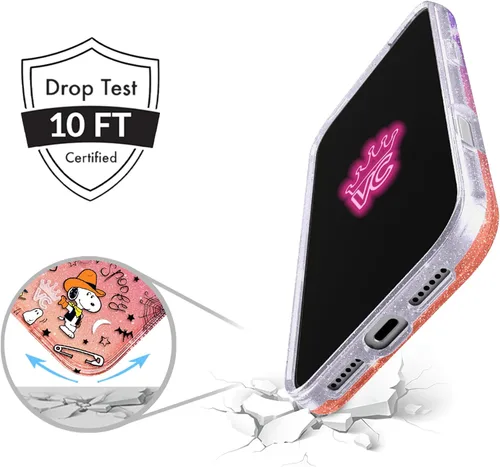 Vista 1023 de VELVET CAVIAR Funda para iPhone 15, compatible con MagSafe, probada contra caídas de 10 pies, fundas protectoras de diseño, leopardo color rosa