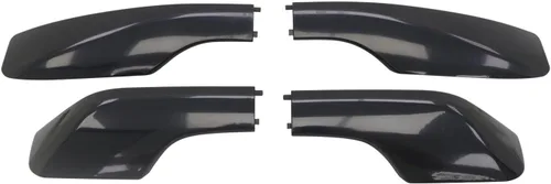 Vista 5 de HIGH FLYING Accesorios para Auto Negros Rieles de Techo para Toyota RAV4 2001-2005