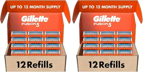 Vista 20 de Pack de 8 cartuchos para Gillette Fusion 5 Power
