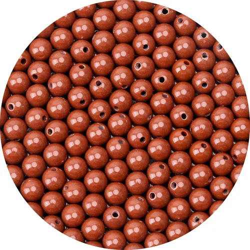 Vista 49 de BONNY BOXX 2000 piezas 4 mm cuentas redondas de acrílico de zafiro suave, bolas de plástico de chicle de burbujas, cuentas gruesas de bolas