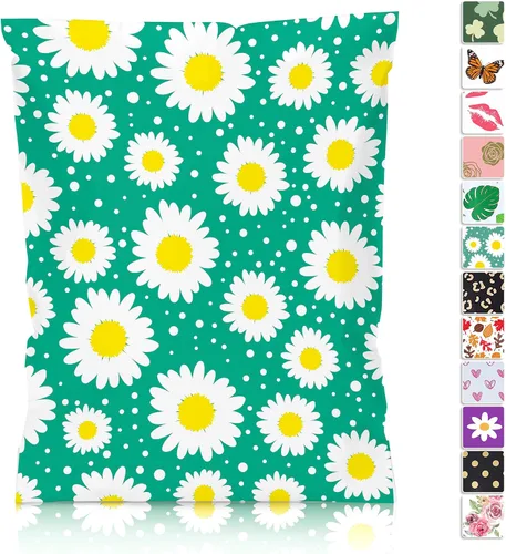 Vista 18 de JinRuiKJ Paquete de 25 sobres de polietileno con estampado de leopardo negro, 10x13, bolsas de envío para ropa, bolsas de correo autoadhesivas