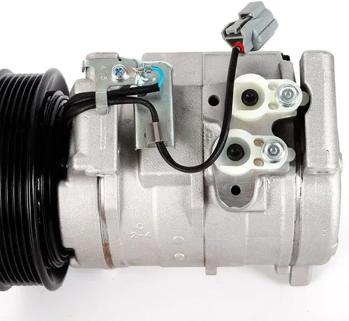Vista 5 de Aire acondicionado, compresor de CA con embrague apto para 2003-2007 Honda Accord 2.4L CO 28003C compresor de aire acondicionado