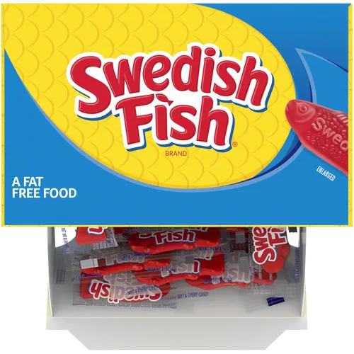 Vista 19 de Golosina Swedish Fish, paquetes individuales, 0.21 onzas