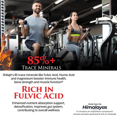 Vista 2 de Shilajit del Himalaya fuerte de 1.76 oz para hombres, alta potencia, resina Shilajit de grado A con ácido fúlvico, ácido húmico, auténtico y probado