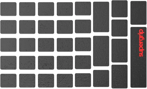 Vista 9 de Pulsar Gaming Gears SUPERGRIP Pre-Cut 1 Cinta de agarre universal prelaminada absorbente de sudor de alto rendimiento Cinta de agarre antideslizante