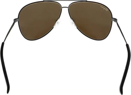 Vista 4 de Salvatore Ferragamo Aviator Gafas de sol SF131S 067 Gunmetal/Cocoa 2.362 in 131