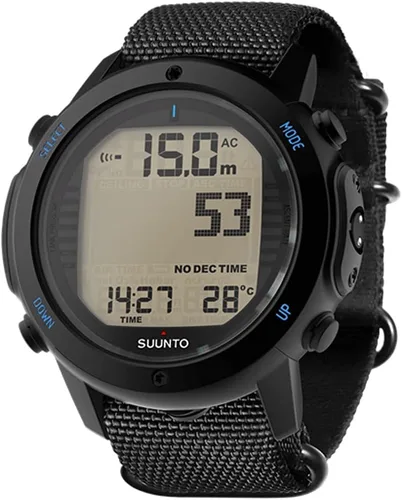 Vista 2 de Suunto D6I Novo Reloj de Buceo Negro Zulu