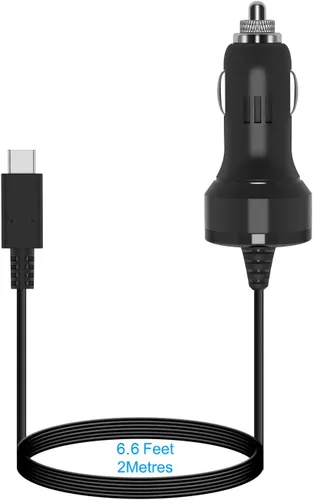 Vista 6 de Cargador de coche compatible con Switch 2OLED1, repuesto de adaptador de carga de coche de alta velocidad FYOUNG para Switch 2