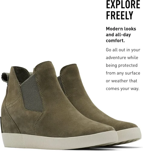 Vista 3 de SOREL Botas de cuña II sin cordones Out 'N About para mujer