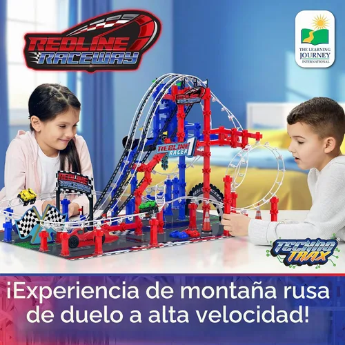 Vista 5 de The Learning Journey - Techno Trax Redline Raceway - Juego de 400+ piezas