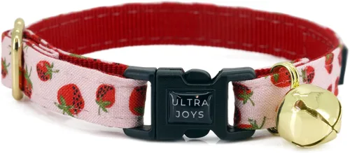 Vista 29 de Ultra Joys Collar de Gato con Campanas - Collar de Gatito Separable con Campana - Collar de Gato Separable para Cumpleaños de Gatos Pequeños Solo