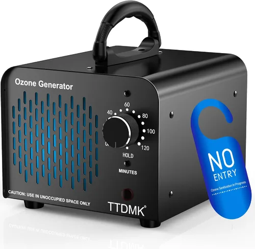 Vista 7 de Generador de ozono 98,000 mg/h, eliminación de olores de máquina de ozono comercial, máquina de ozono de alta capacidad, generador de ozono
