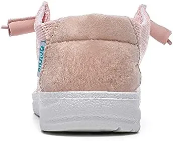 Vista 5 de Betrue Zapatos náuticos ligeros para mujer, mocasines informales, zapatos de cubierta sin cordones, tenis de lona transpirables