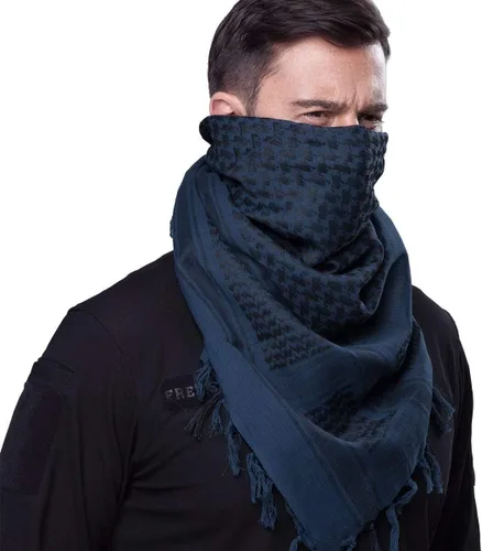 Vista 6 de FREE SOLDIER - Bufanda militar, shemagh, pañuelo palestino, bufanda para la cabeza o el cuello, pañuelo árabe, pañuelo del desierto para la cabeza