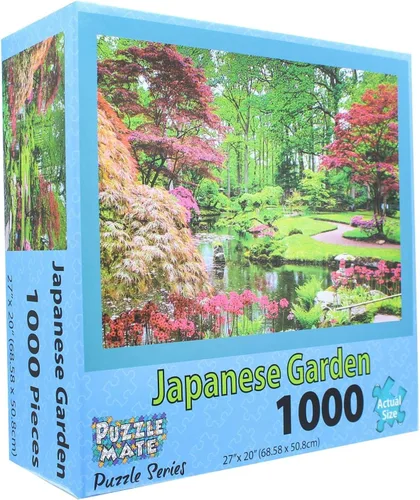 Vista 3 de Puzzle Mate - Jardín Japonés - Rompecabezas de 1000 piezas