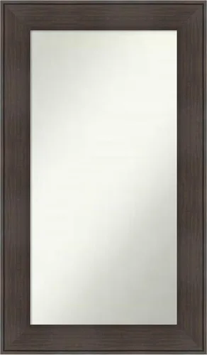 Vista 113 de Amanti Art Espejo personalizado, espejo de baño de veta de madera rústica William, espejo de pared o espejo de tocador de baño sobre el fregadero