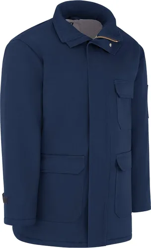 Vista 6 de Bulwark - Parka de lujo para hombre, resistente al fuego, 7 onzas, Sarga Excel FR ComforTouch