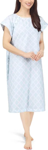 Vista 18 de NY Threads Bata de Hospital para Mujer Suave y Elegante Bata para Paciente