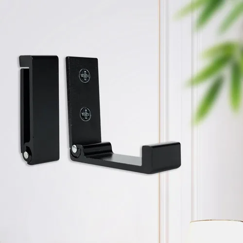 Vista 7 de Aynoo Gancho plegable para abrigos, 2 ganchos de pared plegables, ganchos de metal resistente para toallas, paquete de 2