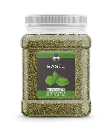 Vista 4 de Birch & Meadow Paquete de hojas de albahaca, hojuelas de orégano y romero, varios tamaños, grapas de cocina, sabores salados