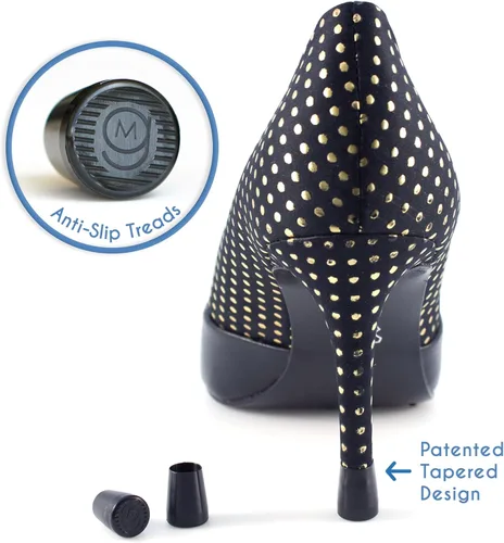 Vista 4 de Protector de tacón alto QUICK TIPS, tapones para reparación de tacos altos (2 pares)