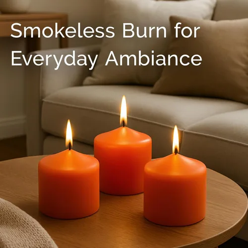 Vista 4 de Stonebriar Velas de pilar sin perfume, 18 horas de tiempo de combustión, velas de cera de larga duración para bodas, vacaciones, decoración