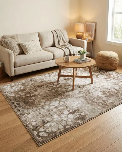 Vista 42 de Rugs.com Alfombra de la colección Monte Carlo, alfombra mediana marrón de 2 pies 2 pulgadas x 3 pies perfecta para salas de estar, comedores grandes