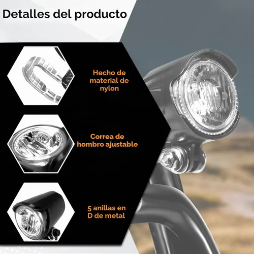 Vista 6 de Faro eléctrico para bicicleta, compatible con 12 V-60 V, conector impermeable de 2 pines, luz delantera de bicicleta eléctrica, luz frontal LED