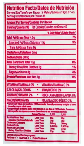 Vista 2 de 36 paquetes de obleas Favorita (Galletas Favorita de Puerto Rico)