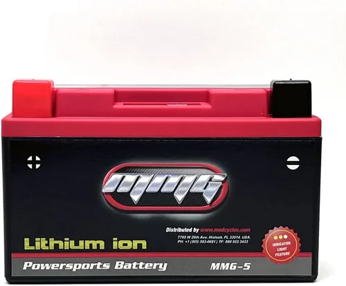 Vista 10 de Batería sellada de iones de litio MMG Powersport 12V 120CCA, reemplazo para YTX4L-BS YTX5L-BS YTZ5S para motocicletas, scooters, ATV, UTV