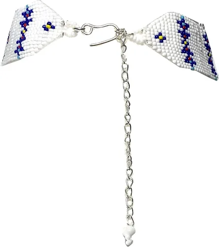 Vista 3 de Collar con cuentas de semillas de estilo nativo
