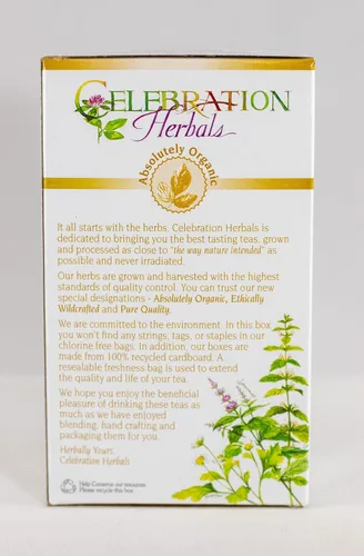 Vista 6 de CELEBRATION HERBALS Angélica Root Organic 24 Bolsa, 0.02 libras