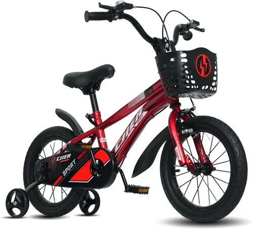 Vista 12 de DEYGIA Bicicleta para Niños, Bicicletas para Niños de 14 16 20 Pulgadas con Ruedas de Entrenamiento/Pata de Cabra para Niños y Niñas de 3 a 12 Años