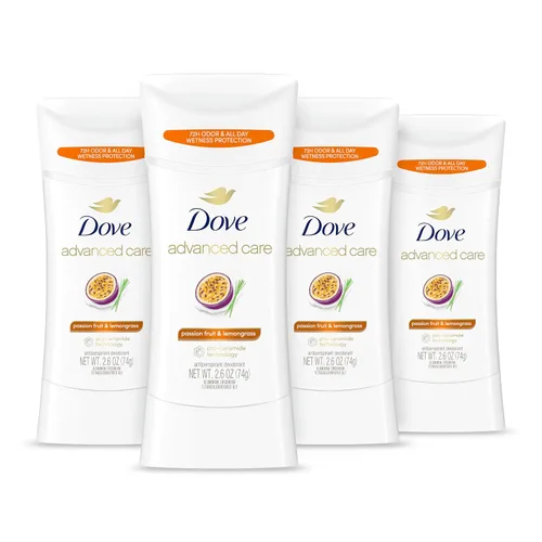 Vista 18 de Dove Advanced Care Anti Deo Stick Cool Essentials Pack de 12 para ayudar a la reparación de la barrera cutánea después del afeitado, control