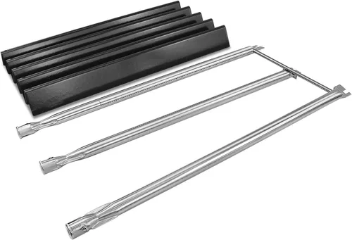Vista 21 de Barras aromatizantes y quemador de parrilla para Weber GS4 Spirit II 200, Spirit II E-210, Spirit E-210, Spirit 200 Series Grills con control