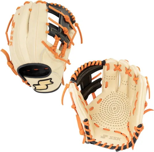 Vista 11 de SSK Z5 Craftsman Guante de béisbol para infield – 11.25” - 11.5” - 11.75” - 12” – Lanzamiento con mano derecha y izquierda