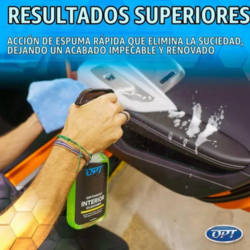 Vista 6 de Optimum No Rinse Versión 5 (946 ml) con Paquete Limpiador Interior Optimum (500 ml) – Lavado de Auto ONR Sin Enjuague con Solución de Limpieza